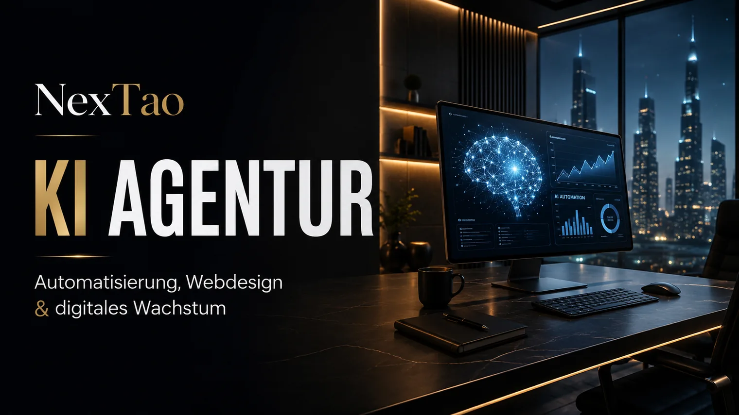 NexTao KI-Agentur: Automatisierung, Webdesign und digitales Wachstum