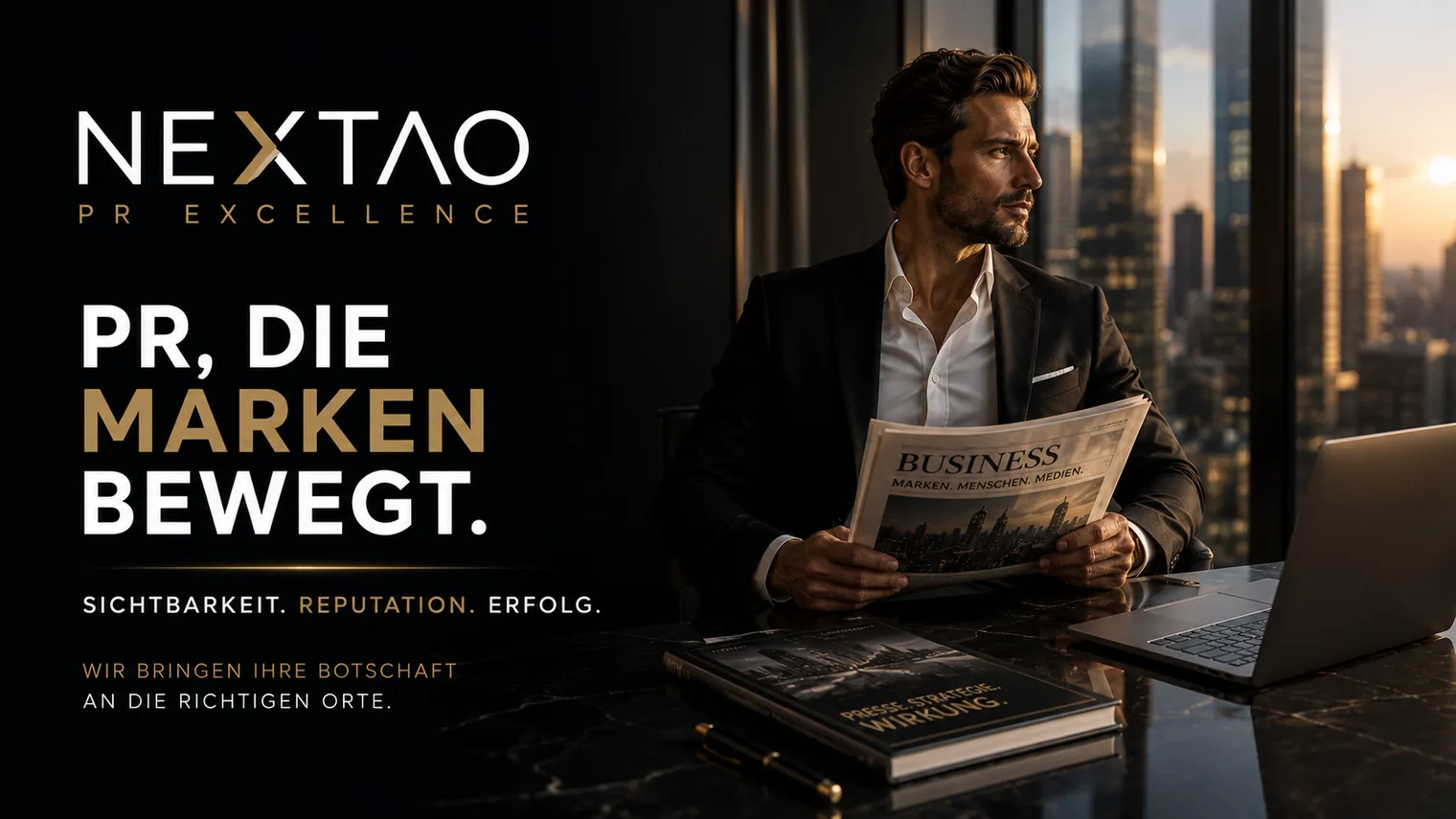 NexTao: Presse und Öffentlichkeitsarbeit
